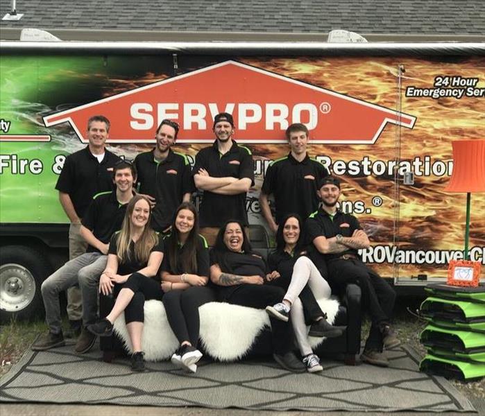 Staff photo in Servpro attire